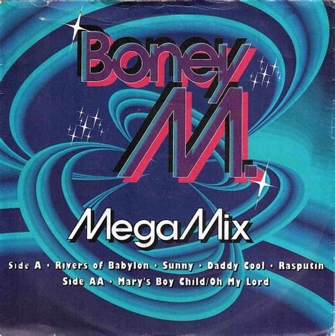 Boney M. - MegaMix (1992, Silver Injection Labels, Vinyl) | Discogs