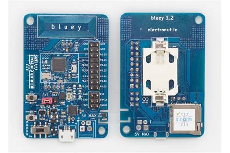 Bluey, BLE Development Board Supports NFC - Electronics-Lab.com