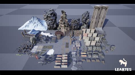 ArtStation - Asian Canal Environment ( Modular ) / Unreal Engine 4 Asset Pack | Game Assets