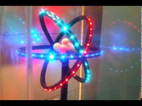 3d Neon Atom Model Project