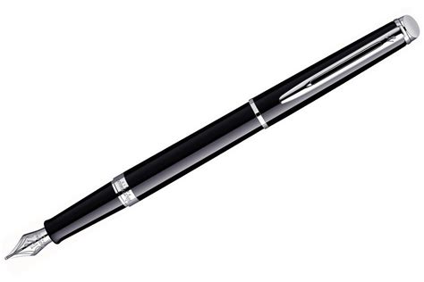 Waterman Hemisphere - Essential Black Fountain Pen - Write GEAR