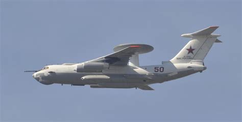 The AFU shot down a Russian A-50 long-range radar detection and control aircraft, it's worth ...