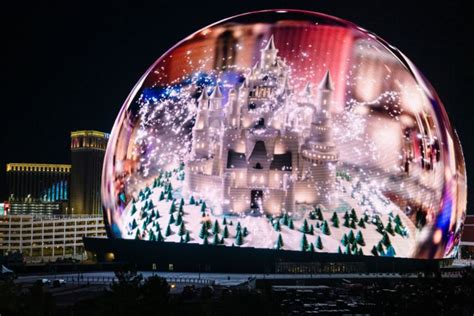 The massive Sphere in Las Vegas puts on mesmerizing sneak peek show ...