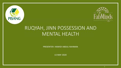 Ruqyah, Jinn Possession and Mental Health - YouTube