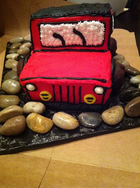 Jeep cake | Jeep cake, Cake, Food