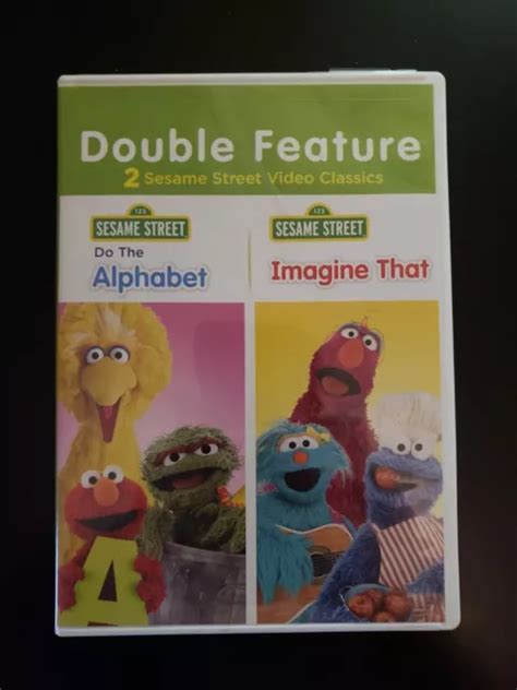 SESAME STREET: DO the Alphabet/Imagine That DVD WITH CASE BUY 2 GET 1 ...