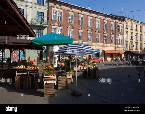 Kazimierz former Jewish District in Krakow Poland Stock Photo - Alamy