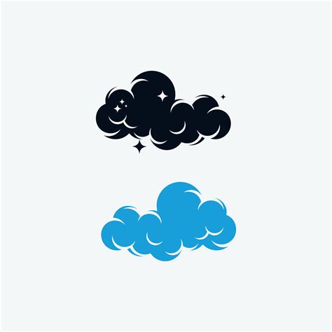 Cloud logo design template 11071783 Vector Art at Vecteezy