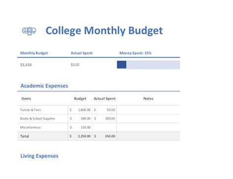 Monthly Balance Sheet Excel Template