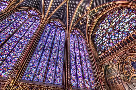 The Stained Glass of La Sainte-Chapelle Photograph by Tim Stanley - Fine Art America