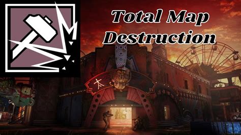 Theme Park R6 Map Destruction - YouTube