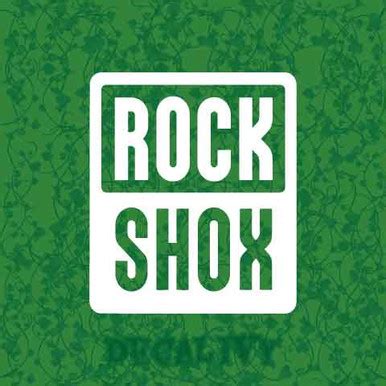 RockShox Logo Decal Vinyl Sticker - Decal Ivy