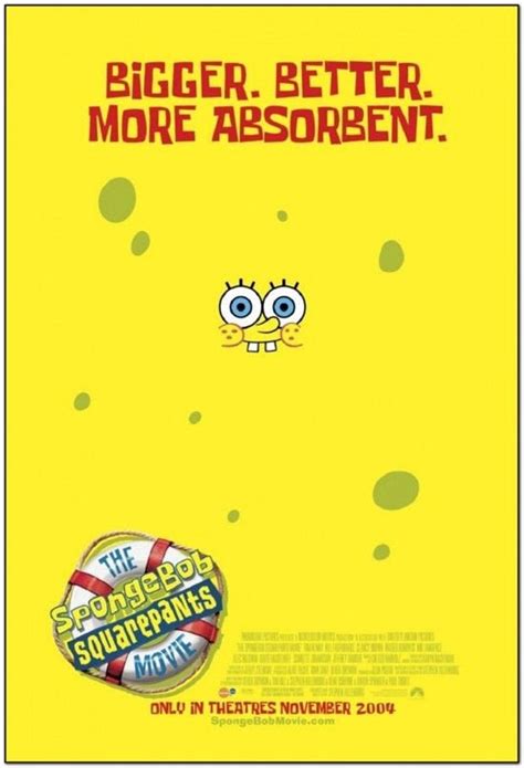 SPONGEBOB SQUAREPANTS MOVIE 2004 Original 2-sided 27X40 - Etsy