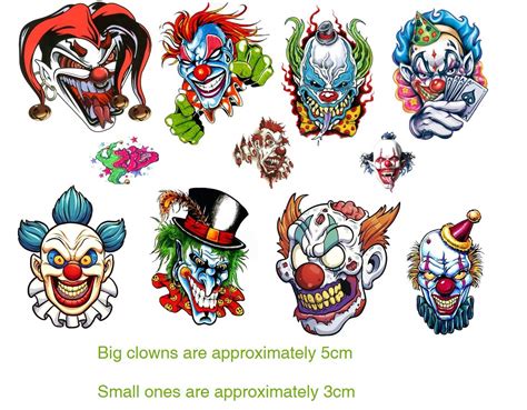 Clown tattoo designs for men photos