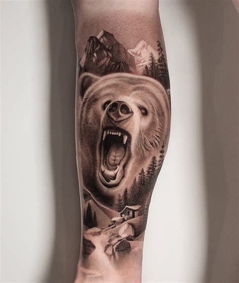 Discover more than 81 grizzly bear tattoo forearm best - in.coedo.com.vn