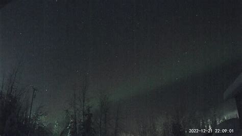 Here is last night's aurora time lapse from North Pole AK. : r/alaska