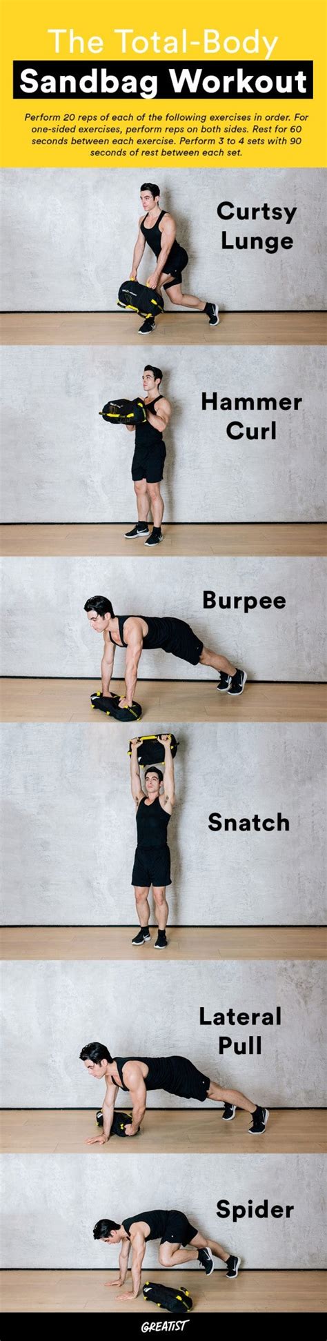 Sandbag Workouts For Beginners | Blog Dandk