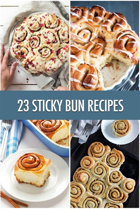 23 Sticky Bun Recipes – For Ooey Gooey Satisfaction! | Food Bloggers of ...