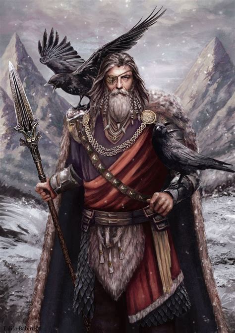 Odin The Allfather, Talita Babireski on ArtStation at https://www ...