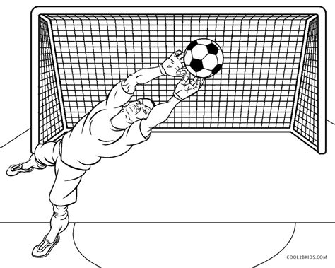 Free Printable Soccer Coloring Pages For Kids