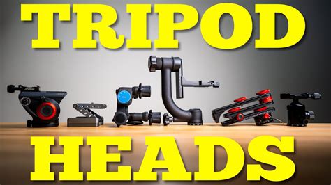 Quick guide to tripod head types and their uses - Photofocus