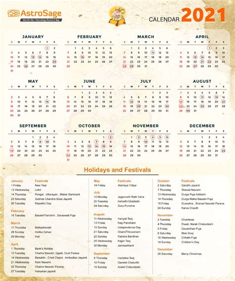 Indian Calendar 2021 - Indian Festivals & Holidays | Indian festival calendar, Indian festivals ...