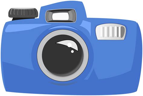 Clipart - Cartoon Camera