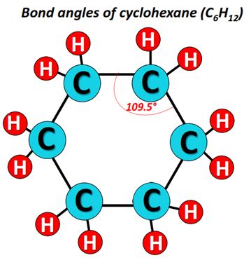 C6H12 lewis structure, molecular geometry, hybridization, bond angle