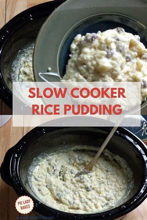 Old Fashioned Rice Pudding |The Best Slow Cooker Rice Pudding Recipe ...