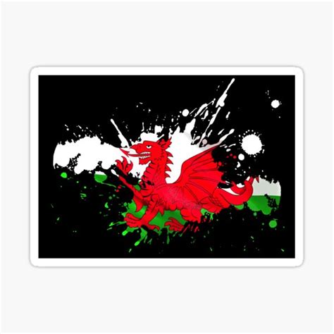 "Wales Flag" Sticker by njmclean | Redbubble