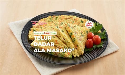 Resep Telur Dadar a la Masako, Gurihnya Menggugah Selera