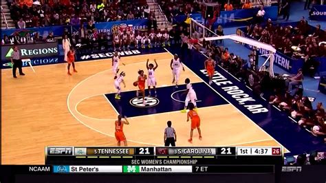 Tennessee Lady Vols SEC Championship Game Highlights - YouTube