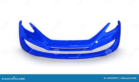 Front Bumper Of The Car On White Background Without Shadow 3d Royalty-Free Stock Photography ...