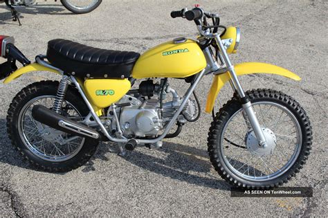 1971 Honda Sl70 Motorcycle Immaculate Restoration