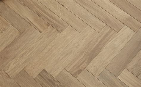 Engineered Herringbone European Oak Parquet Block Wood Floors Brushed ...