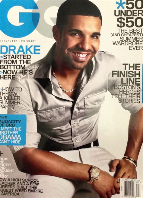 Drake Covers GQ (July 2013); Talks Chris Brown, 'Nothing Was The Same ...