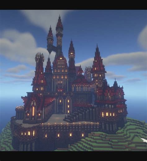 Evil Castle in 2023 | Minecraft castle designs, Minecraft castle ...