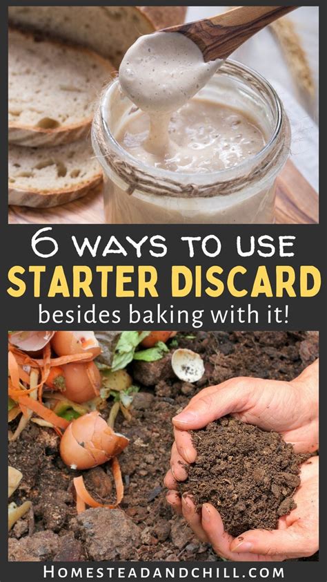 6 Ways to Use Sourdough Starter Discard - not just baking! | Sourdough ...