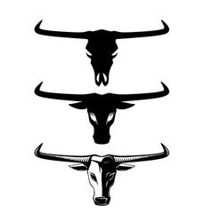 Longhorn Skull Vector Images (over 700)