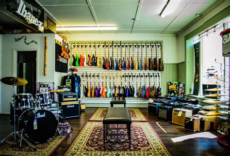 Music Instrument Store Interior Design