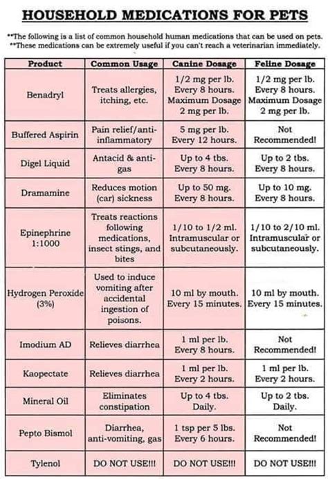 Pin by Starlingale Shelton on Helpful | Pet medications, Dog medicine, Meds for dogs