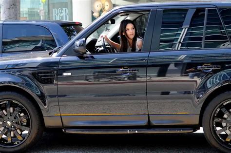 Kendall Jenner Driving $90,000 Range Rover With Air Jordan Air ...