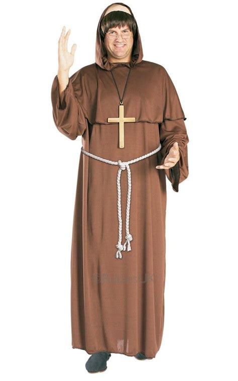 Friar Tuck Costume | Nuns and Vicars Fancy Dress | Hollywood UK