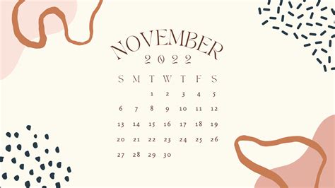 FREE NOVEMBER 2022 DESKTOP CALENDAR BACKGROUNDS | Calendar wallpaper ...