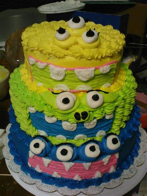 Monster Birthday Cake - CakeCentral.com