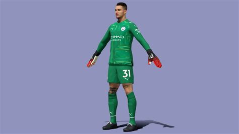 Ederson Goalkeeper - 3D Model by tranduyhieu