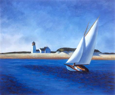 Edward Hopper Sailboat Painting at PaintingValley.com | Explore collection of Edward Hopper ...