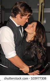 Steve Howey Wife Sarah Shahi Los Stock Photo 103977098 | Shutterstock