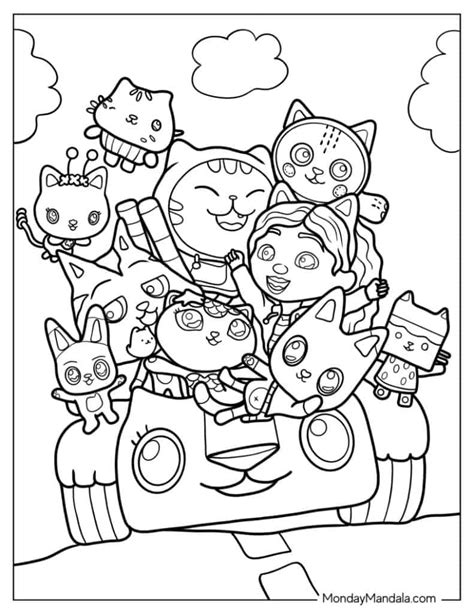 38 Gabby's Dollhouse Coloring Pages (Free PDF Printables), 52% OFF