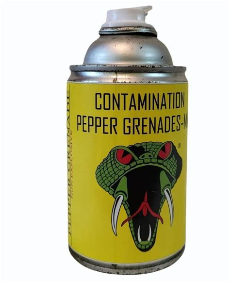 160g COBRA PEPPER SPRAY, Grenade MK1 Pepper Spray at best price in Bengaluru